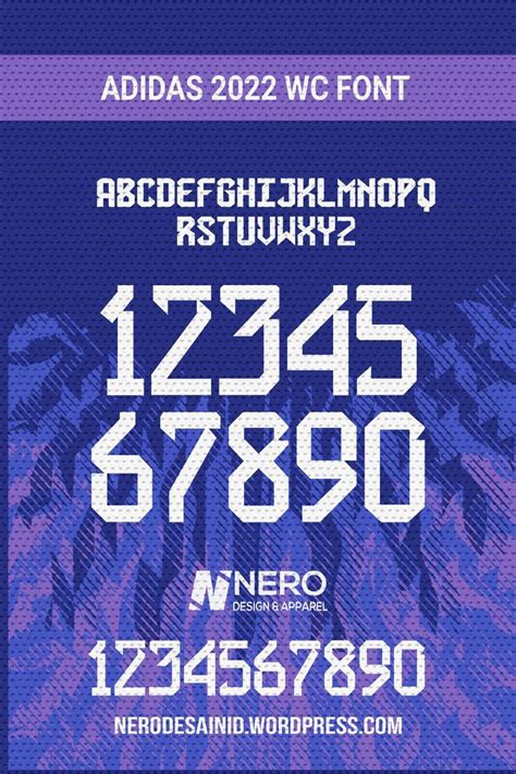 adidas wvn fonts